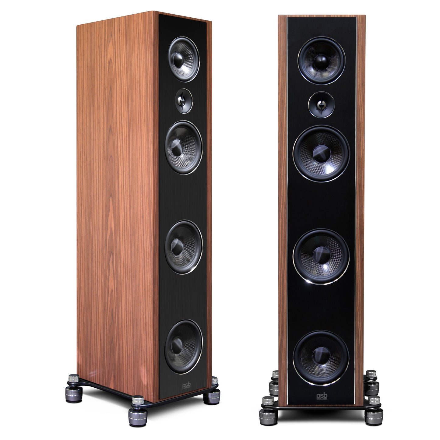 PSB Speakers Synchrony T600 Standlautsprecher Walnuss
